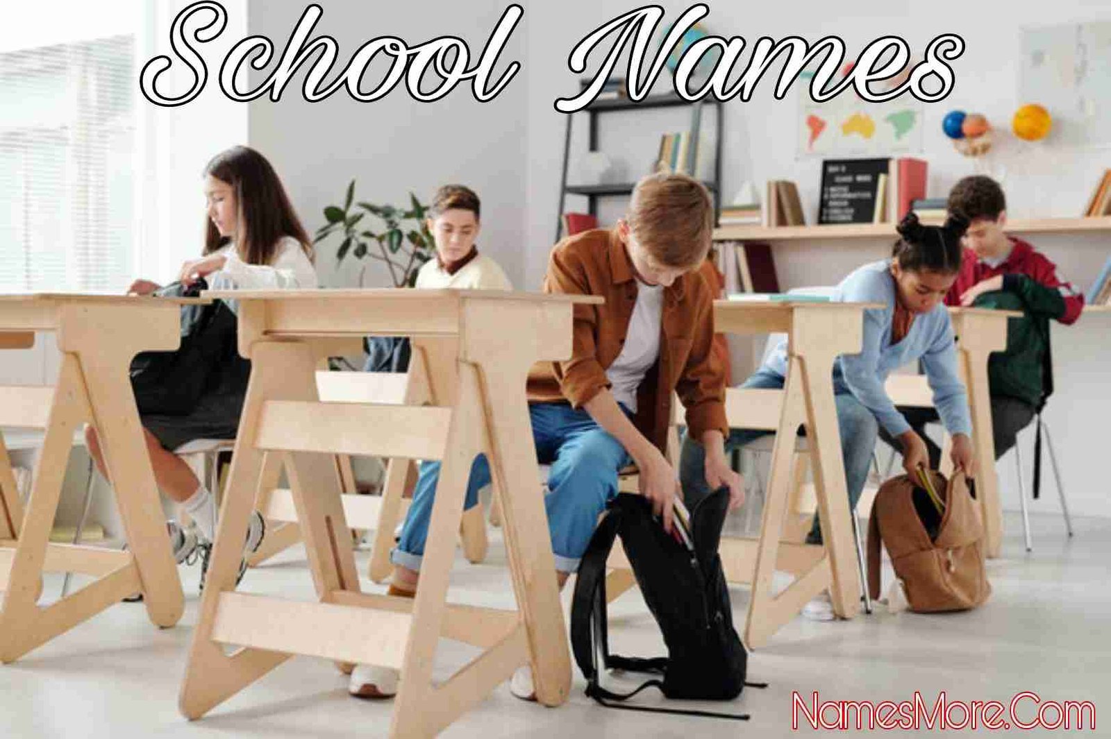 Featured Image for School Names Ideas [Updated In 2023] Best, Cool, Smart & Unique