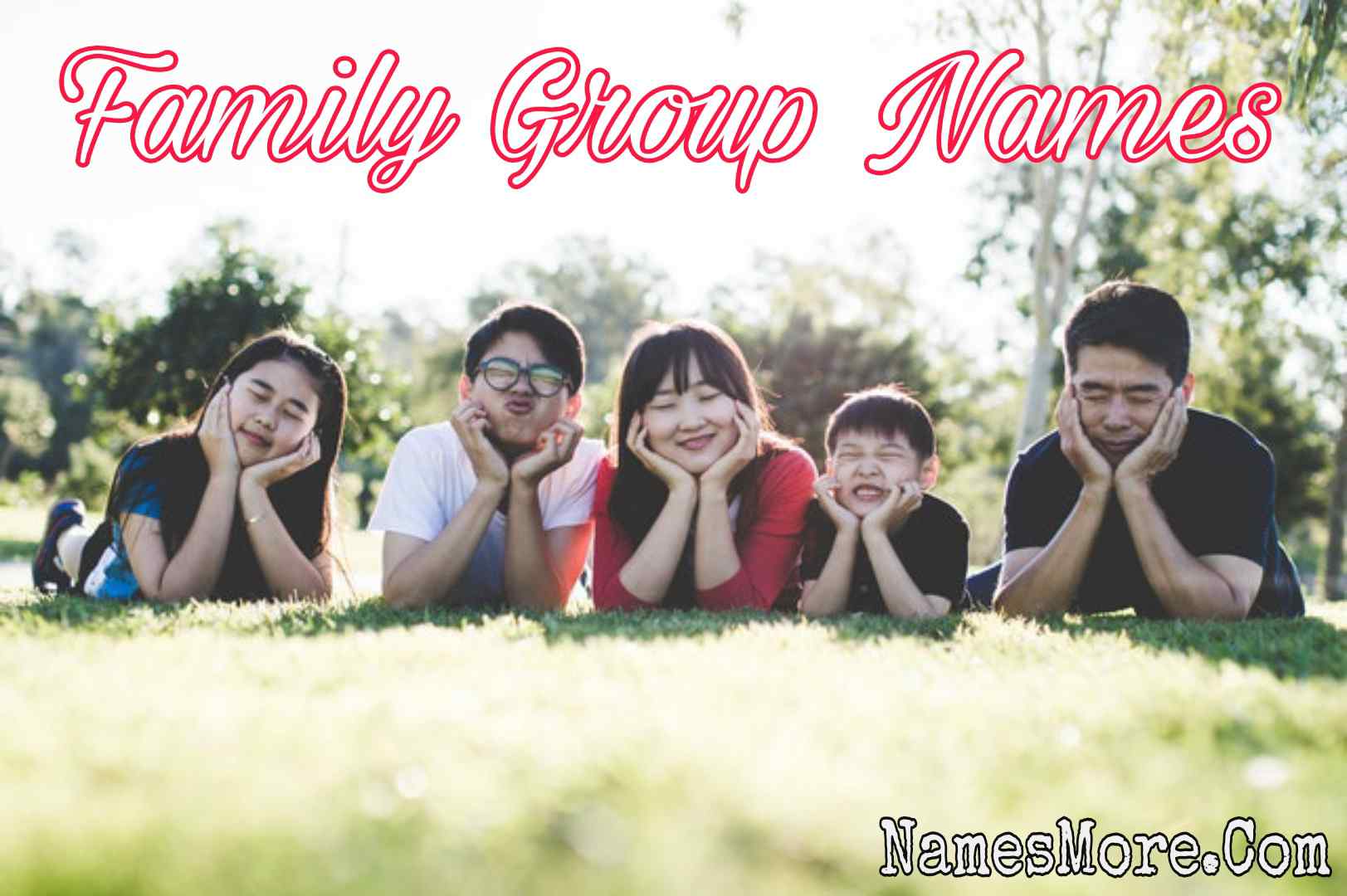 Featured Image for Family Group Names [960+ Best & Unique Team Names For Family]